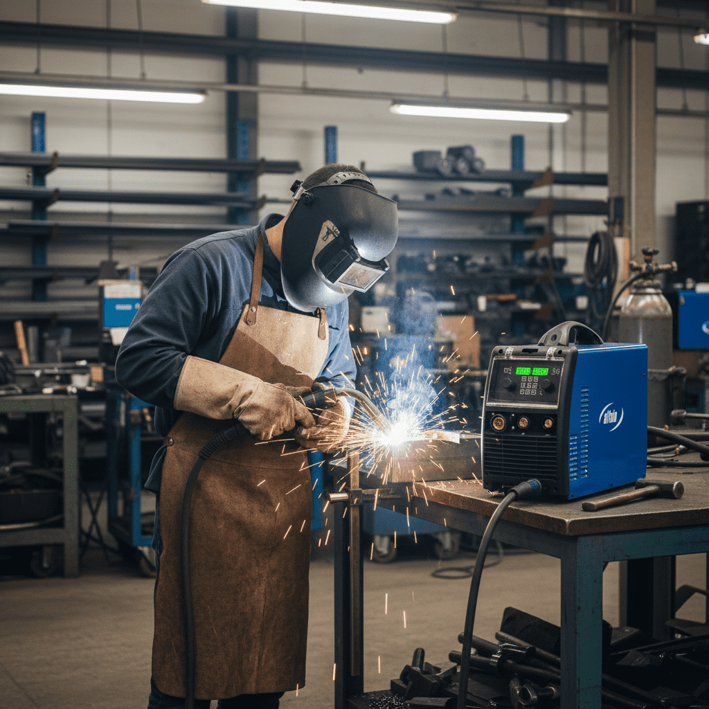 Svařovací synergický invertor aXe 320 Mobil Gas AlfaIn
